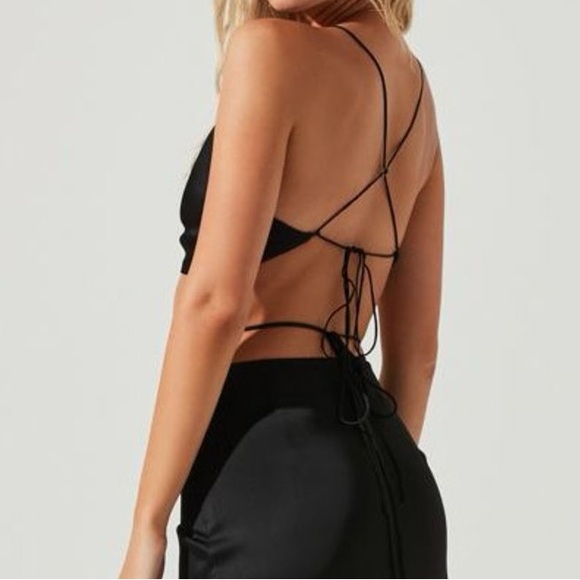 ASTR the Label South Beach Top in Black from Revolve - Picture 3 of 6